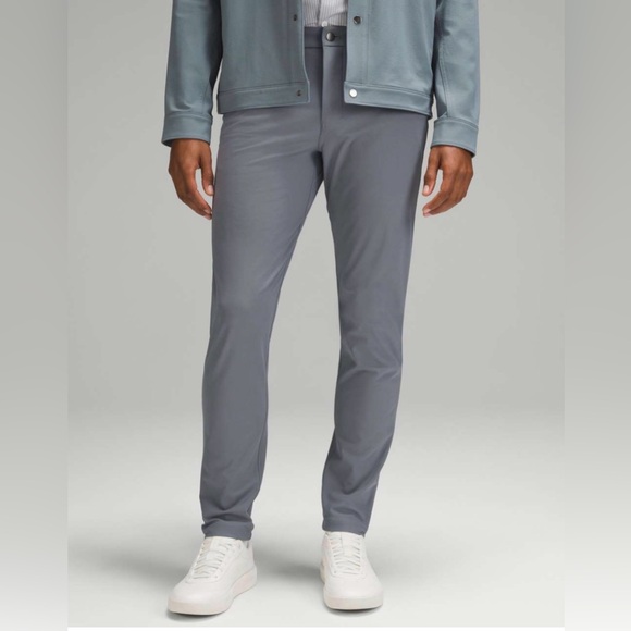 2024 Lululemon ABC Slim-Fit 5 Pocket Pant 30"L *Warpstreme
Asphalt Grey Size 36 - Picture 2 of 14